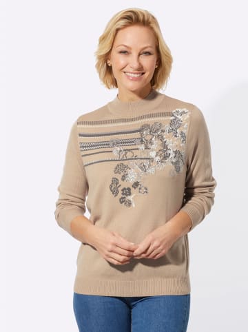 WITT WEIDEN Stehkragenpullover in beige