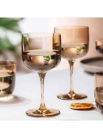 like. by Villeroy & Boch 2er Set Weingläser Like Glass 270 ml in Clay