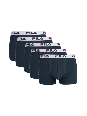 Fila Boxershort 5er Pack in Blau