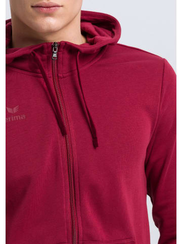 erima Kapuzensweatjacke in bordeaux