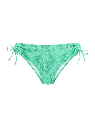 JETTE Bikini-Hose in grün bedruckt