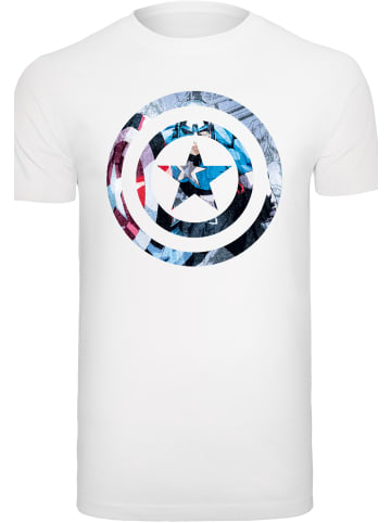 F4NT4STIC T-Shirt Marvel Superhelden Avengers Captain America in weiß