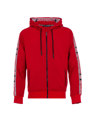 Cipo & Baxx Sweatjacke in Red