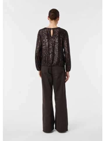 comma Bluse  in  89L0_dunkelbraun