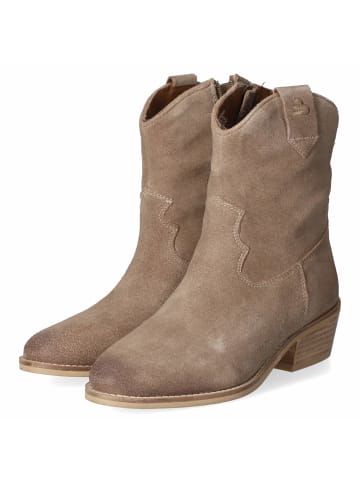 Westernstiefeletten in taupe