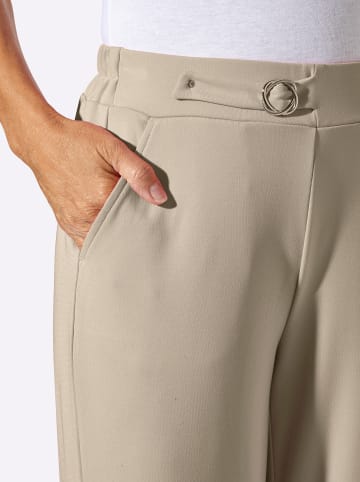 WITT WEIDEN Jersey-Hose in sesam