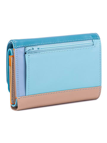 MYWALIT Geldbörse Leder 13 cm sardinia