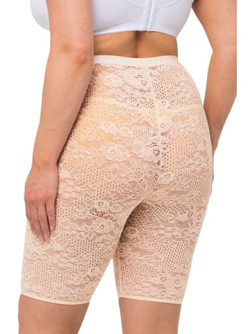 Ulla Popken Strumpfhose in helles apricot