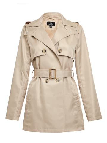 Threadbare Trench-Coat in Stone
