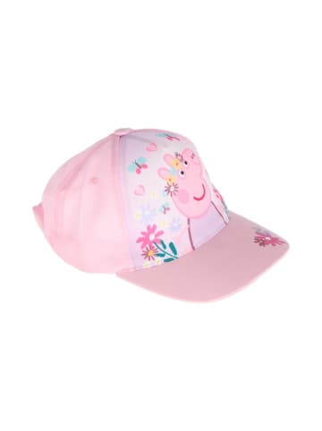Peppa Pig Bunte Kinder Kappe mit süßem Peppa Wutz Motiv, 100% Polyester in Mehrfarbig