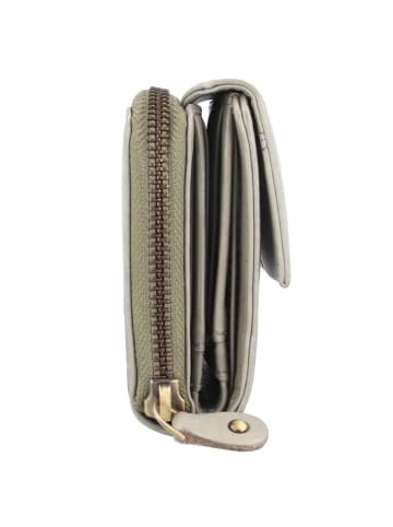 Greenland Nature Geldbörse RFID Schutz Leder 13 cm aqua