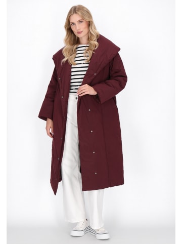 DreiMaster Women Coat in wine red