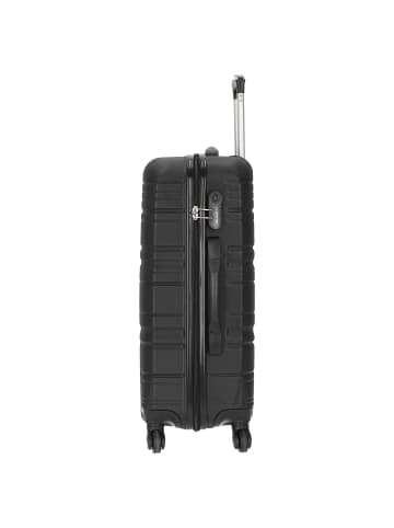 Paradise by CHECK.IN Santiago - 4-Rollen-Trolley 66 cm in schwarz