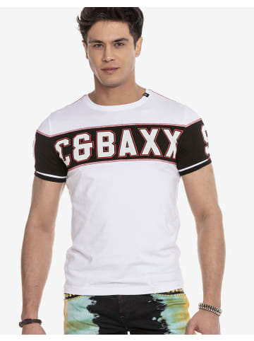 Cipo & Baxx T-Shirt in WHITE