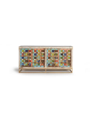 Giner y Colomer Sideboard aus Mangoholz in Multicolored