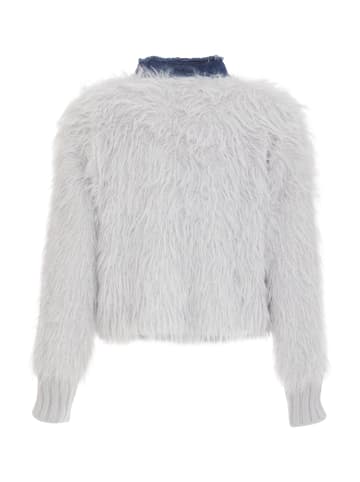 VIRITA Women Strickjacke in Hellblau Denim
