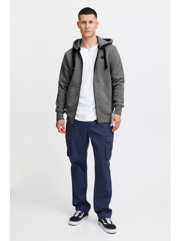 !SOLID Kapuzensweatjacke SDBene Zip Hoodie in Grau