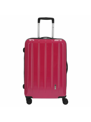 Check.In London 2.0 - 4-Rollen-Trolley 67 cm in pink