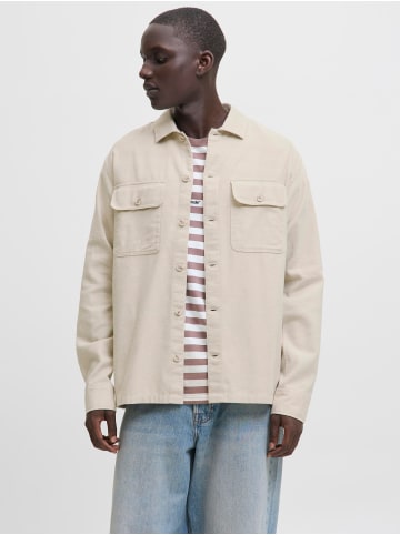 Jack & Jones Overshirt in Moonbeam