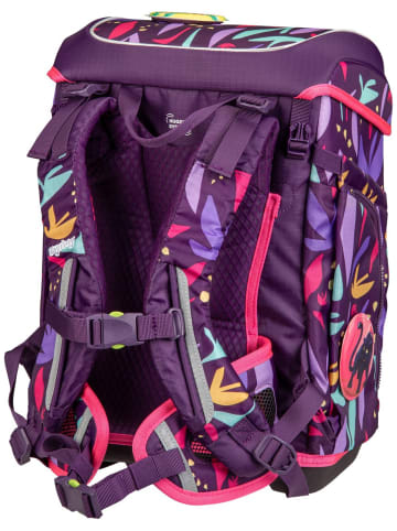 Ergobag Schulranzen cubo light Set COLOR FLASH in AmBärzonas