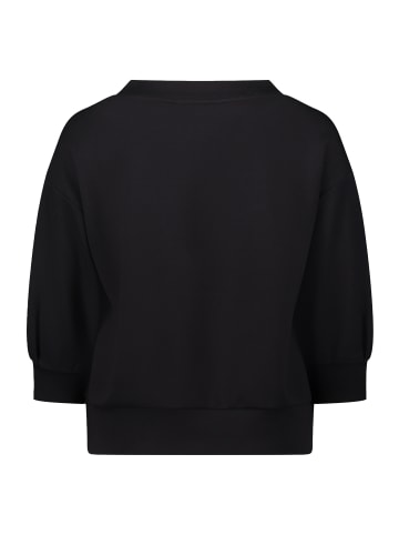 Betty Barclay Sweatshirt mit Stehkragen in Schwarz