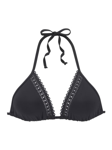 S. Oliver Triangel-Bikini-Top in schwarz