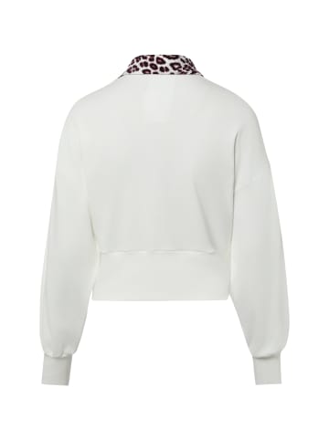 MARC CAIN SPORTS  Sweatjacke in ecru braun - 0001