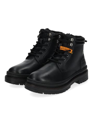 DOCKERS Stiefelette in Schwarz