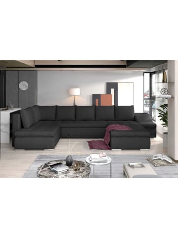MF Design Gio Recamiere Rechts in Anthrazit -  (L) 190 x (B) 351 x (H) 82 cm