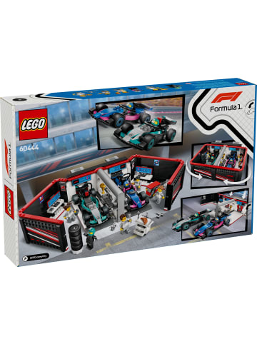 LEGO City 60444 F1® Garage mit Mercedes-AMG & Alpine Rennautos