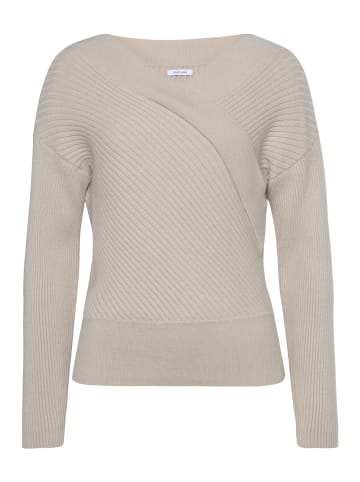 LASCANA Strickpullover in beige