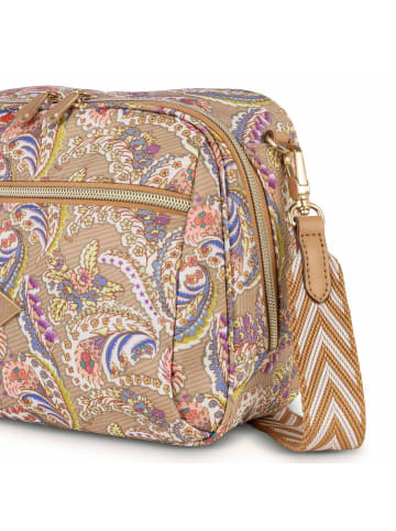 Oilily Lakshmi Paisley Umhängetasche 24 cm in amber gold