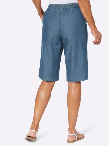 Sieh an! Jeans-Bermudas in blue-bleached