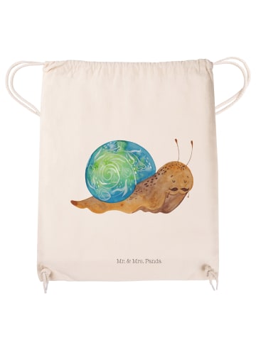 Mr. & Mrs. Panda Jutebeutel Schnecke Sir ohne Spruch in Creme