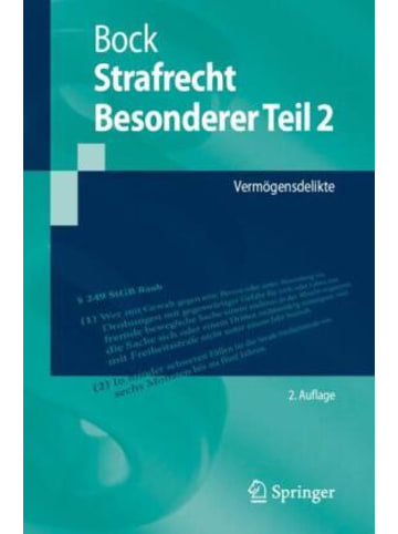Springer Berlin Buch - Strafrecht Besonderer Teil 2