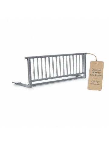 Kinderhaus Blaubär Bettschutzgitter Sören 110 x 35 cm TOP in Grau