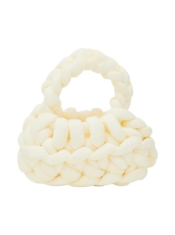 FELIPA Handtasche in Wollweiss