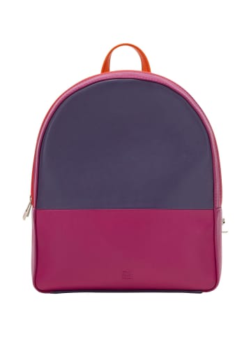 DuDu City Rucksack Leder 26,5 cm fuchsia