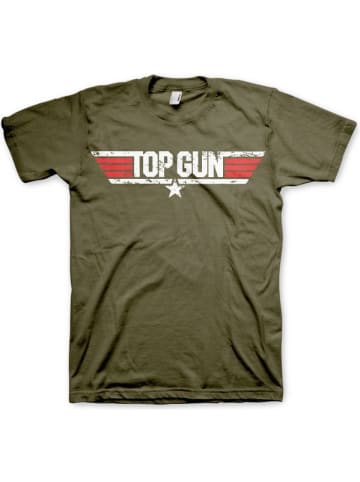 TOP GUN T-Shirt in Grün