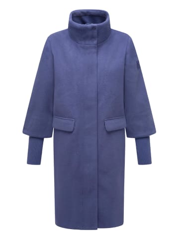 Navahoo Langmantel Polarblüte 14 in Blue Violet