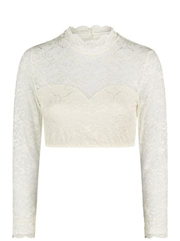 Nina von C. Dirndlbluse langarm in champagner