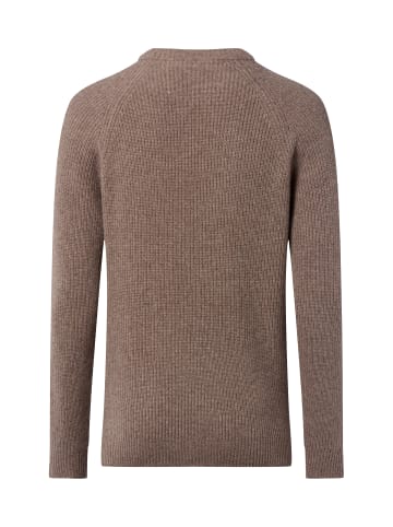 Andrew James Strickpullover in mocca - 0009