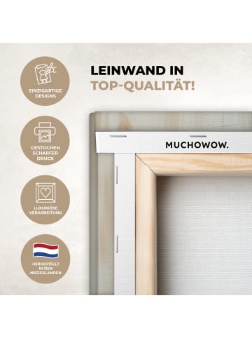 MuchoWow Leinwand bilder Verbundene Figuren (BxH)