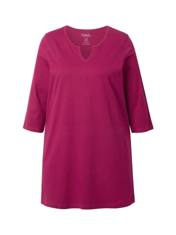 Ulla Popken Longshirt in bordeaux