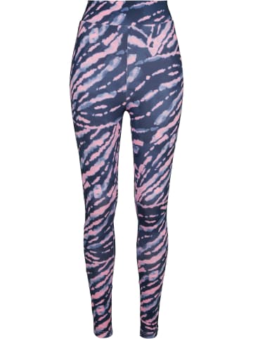 Urban Classics Leggings in darkshadow/pink