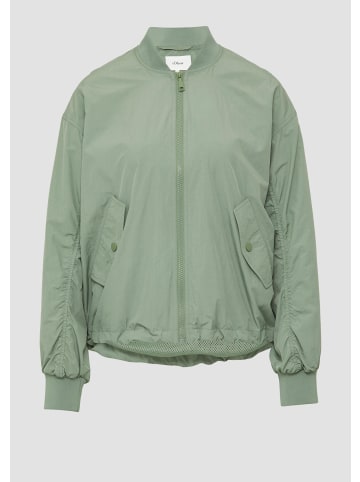 s.Oliver Outdoor-Jacke in 7369_dunkles salbeigrün