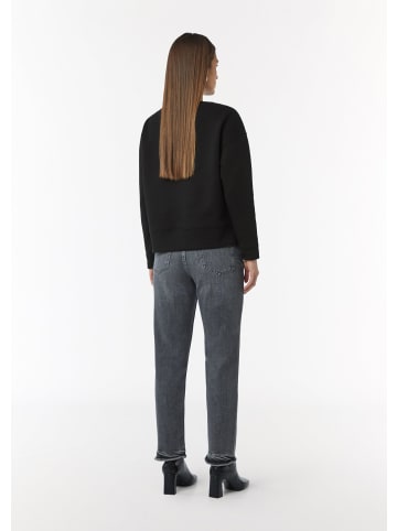comma Sweatshirt in 9999_schwarz