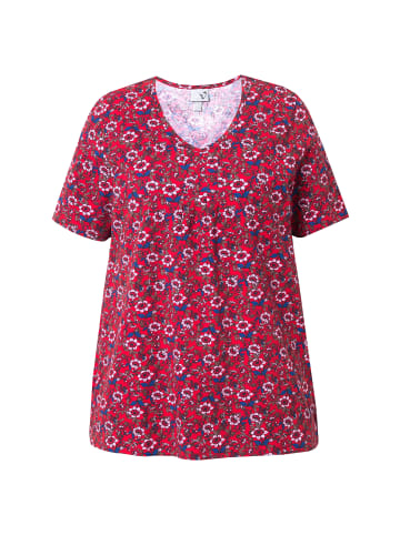 Ulla Popken Shirt in mohnrot