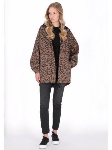 Schmuddelwedda Women Jacket in dark beige black leo