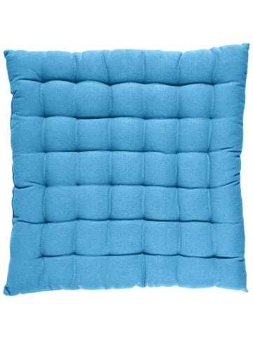 REDBEST Stuhlkissen 4er-Pack Tulsa in hellblau/blau